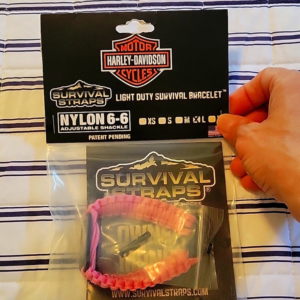 Harley Davidson Survival Bracelet